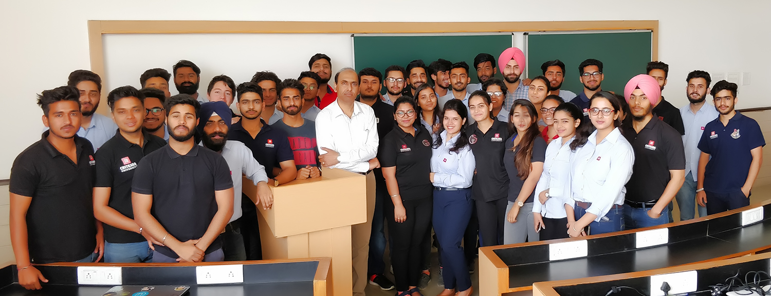 Digital Marketing Training for B.Tech. CSE 3rd Year Students at Chitkara University, Punjab Campus